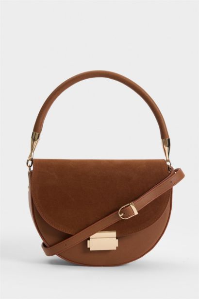 Suni Deri El Çantası