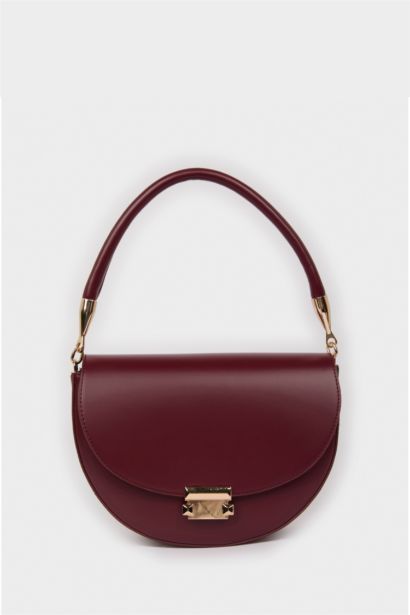 Faux Leather Hand Bag