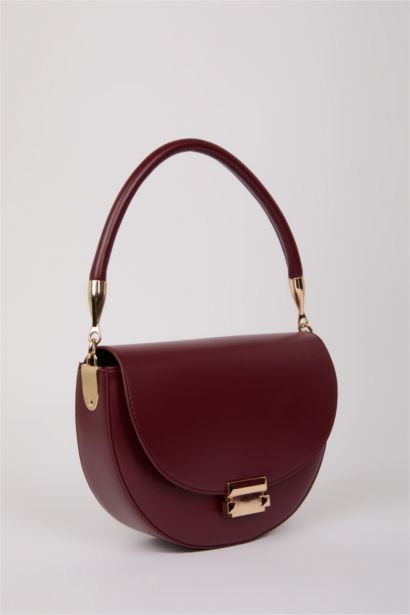 Faux Leather Hand Bag