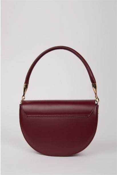 Faux Leather Hand Bag
