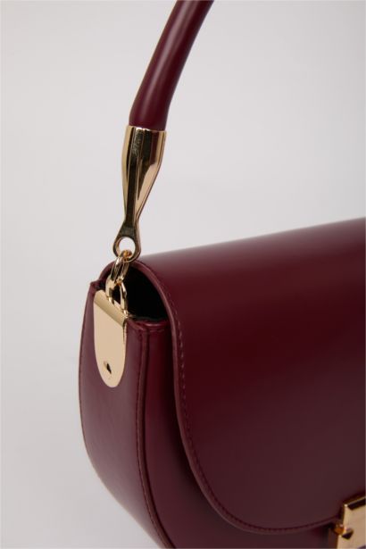 Faux Leather Hand Bag