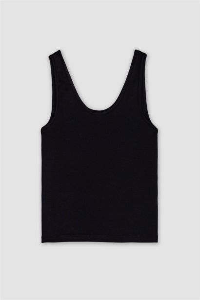 Débardeur Slim basique à col rond