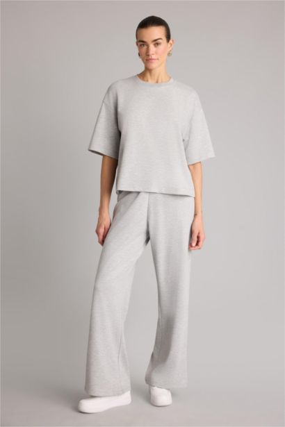 Straight Fit Basic Trousers