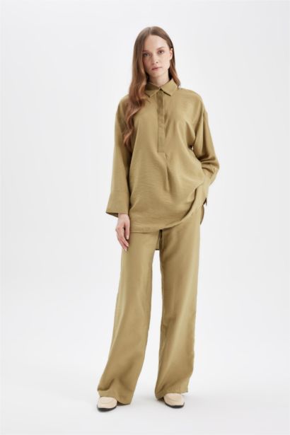 Wide Leg Trousers