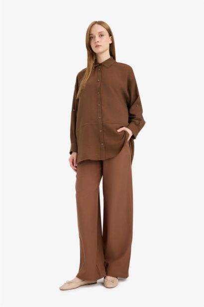 Wide Leg Trousers