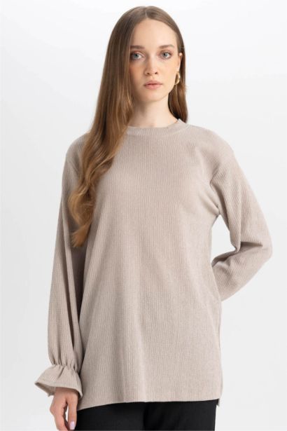 Regular Fit Long Sleeve Tunic