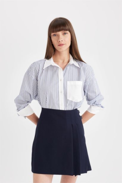 Normal Waist Mini Skirt