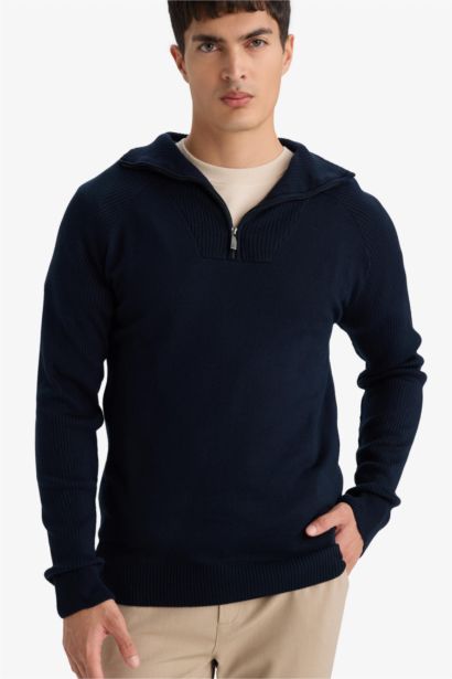 بلوفر تريكو قصة عادية هاي كول