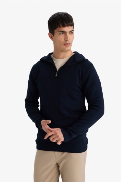 بلوفر تريكو قصة عادية هاي كول