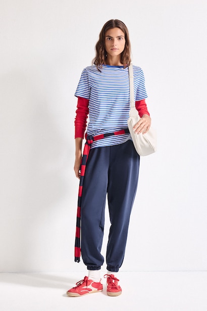 Pamuklu Jogger Fit Basıc Eşofman Altı