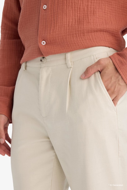 Regular Fit Pamuklu Pantolon