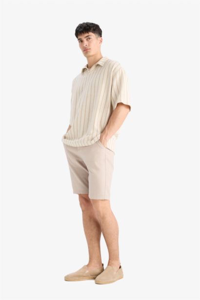 Cotton Bermuda Shorts