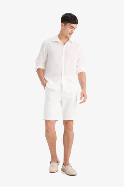 Cotton Bermuda Shorts
