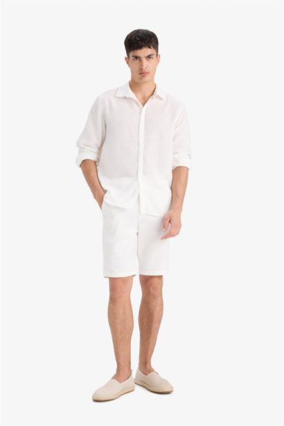 Cotton Bermuda Shorts