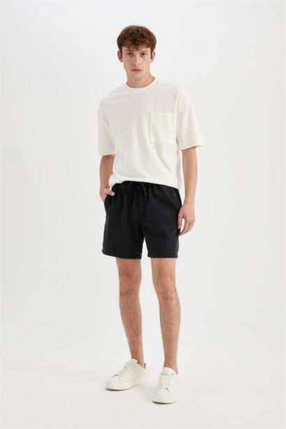 شورت قطن برمودا قصة مريحة