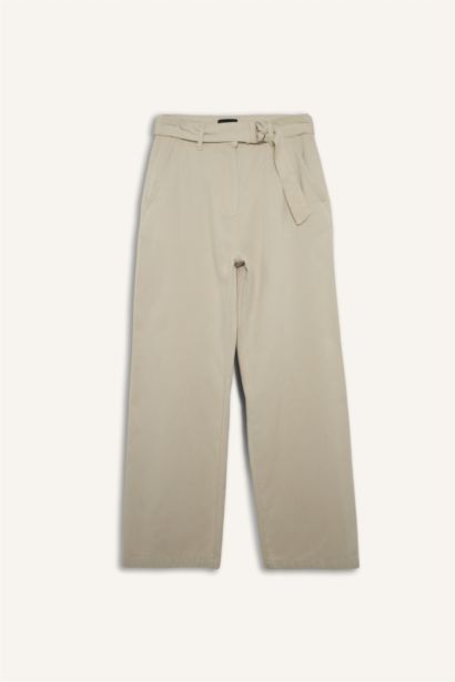 Yüksek Bel Wıde Leg Pantolon