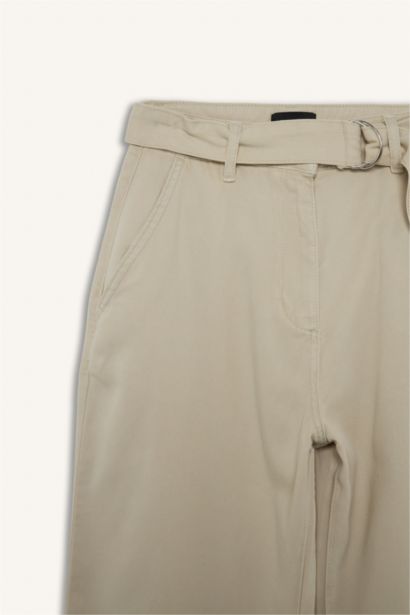 Yüksek Bel Wıde Leg Pantolon