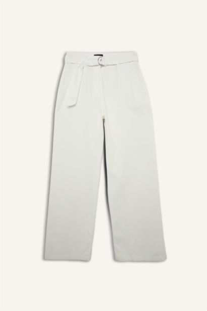 Yüksek Bel Wıde Leg Pantolon