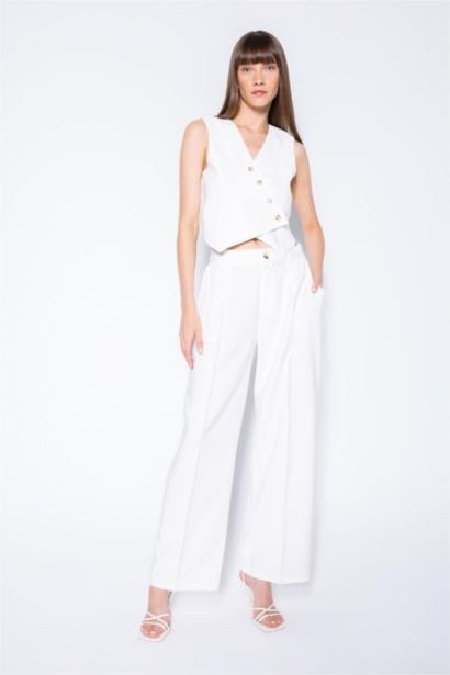 Брюки Wide Leg с высокой талией
