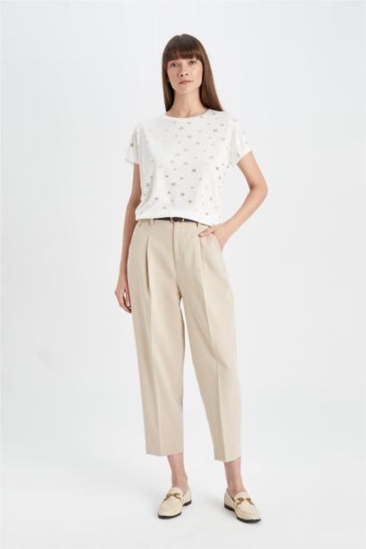 Crew Neck Short Sleeve T-Shirt