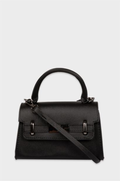 Faux Leather Hand Bag