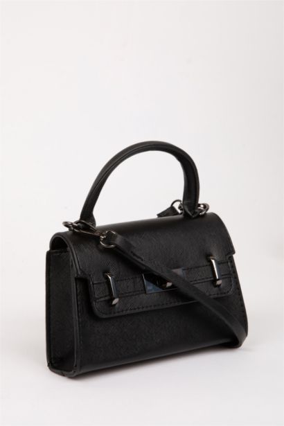 Faux Leather Hand Bag