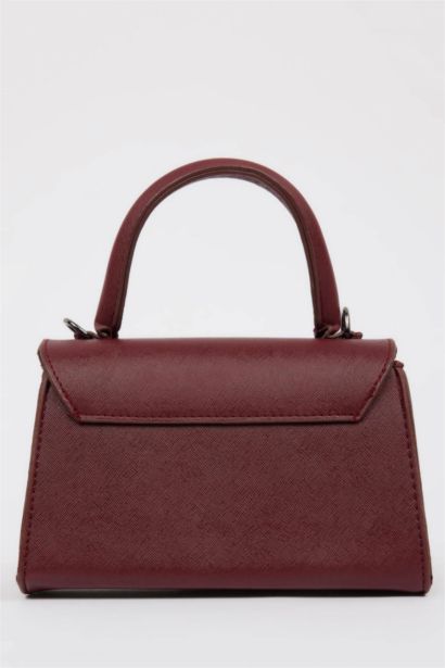 Faux Leather Hand Bag