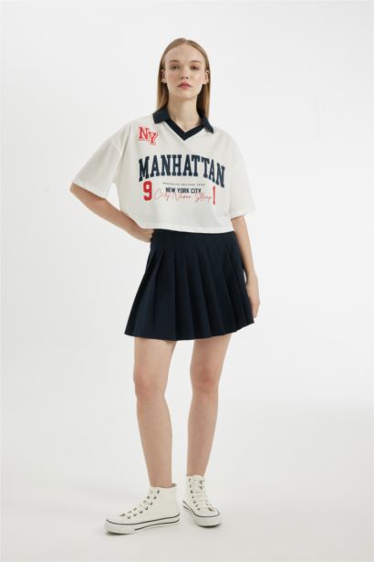 تيشيرت نص كم واسع