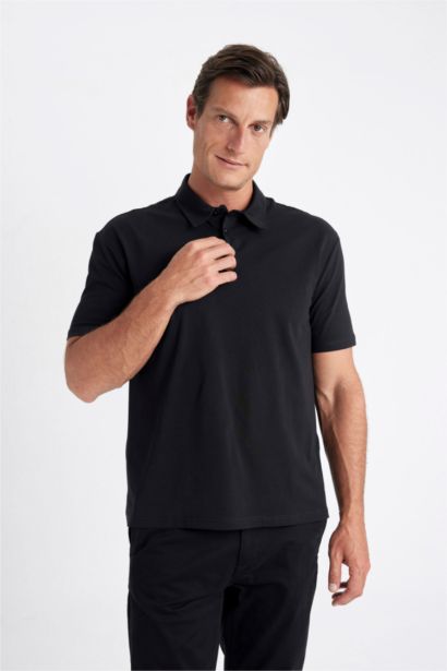 New Regular Fit Short Sleeve Polo T-Shirt