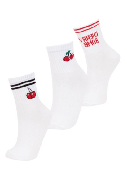 Woman 3 piece Short Socks