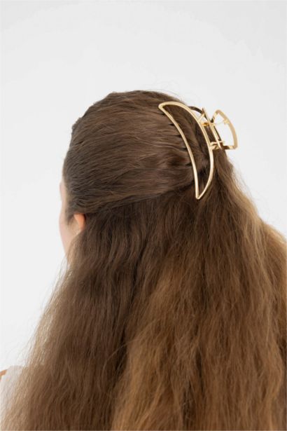 3 Piece Leopard Patterned Hair Clips