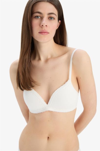 Fall in Love Padded Lace Detailed First Bra