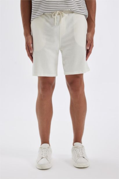Regular Fit Jacquard Shorts