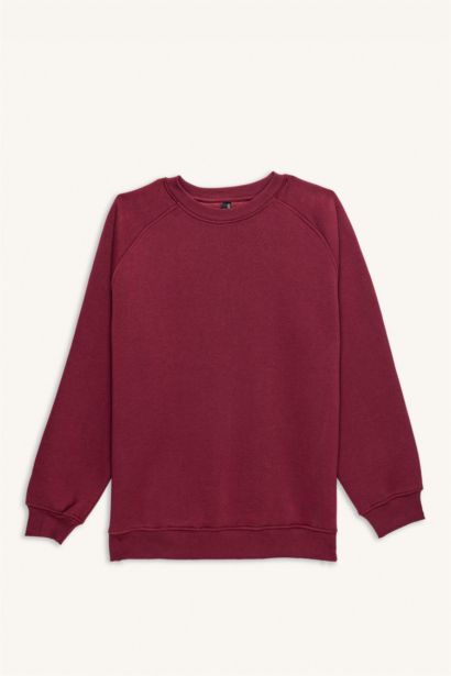 Oversize Fit Basic Sweatshirt