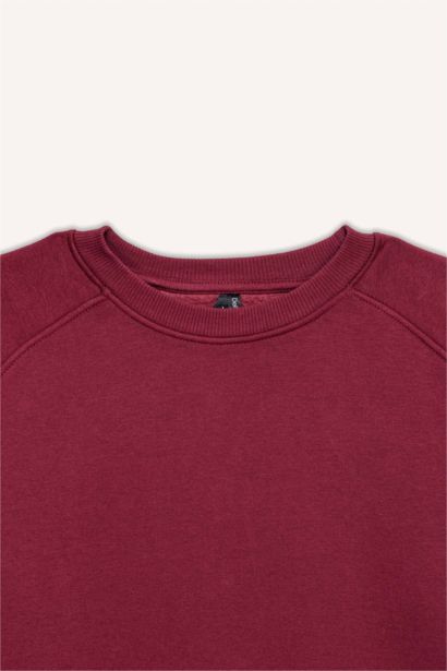 Oversize Fit Basic Sweatshirt