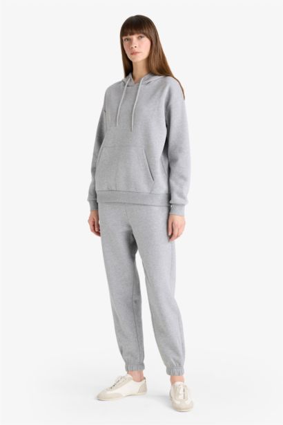 Jogger Fit Thick Fabric Trousers