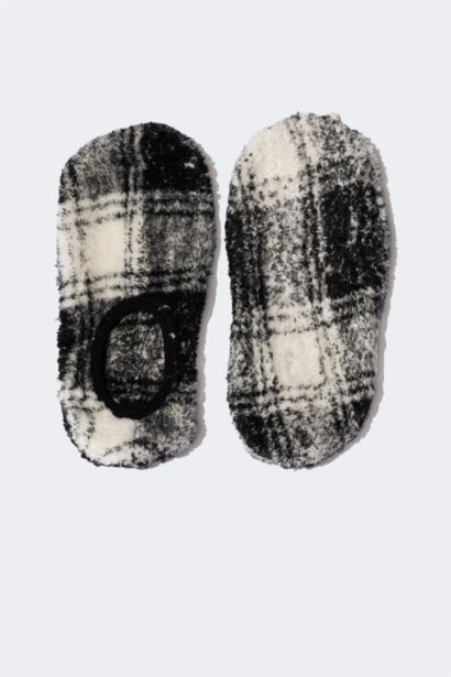 Erkek Düz Taban Pelüş Ev Patiği