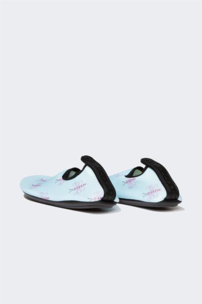 Girl Printed Sea Shoes