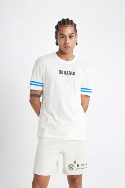 تيشيرت رياضي  قصة عادية من DeFactoFit