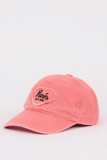 Kız Çocuk Pamuklu Cap Şapka