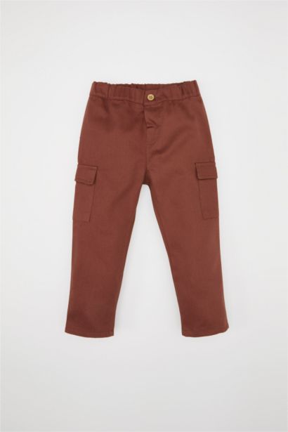 Baby Boy Checked Shirt Cargo Bottom 2 Piece