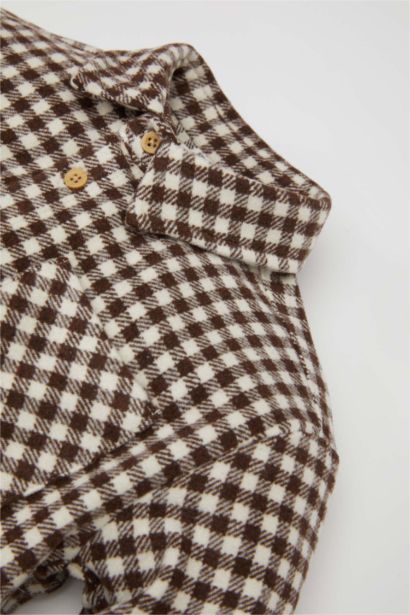 Baby Boy Checked Shirt Cargo Bottom 2 Piece