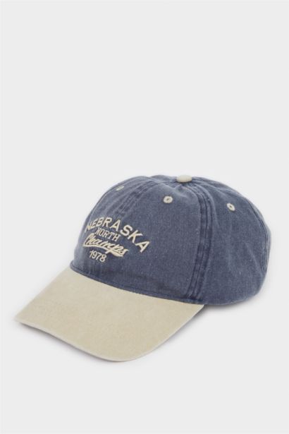 Ерлерге арналған джинс кепка