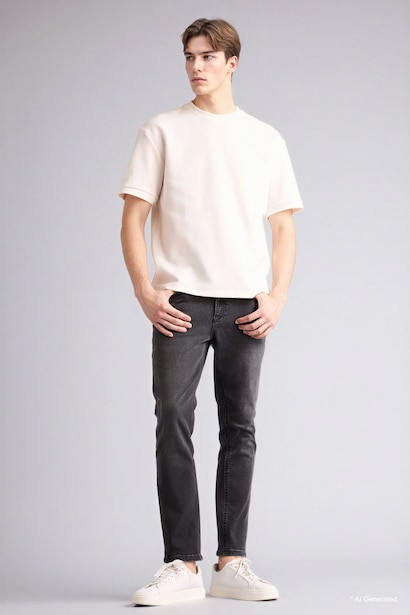 Pedro Slim Fit Normal Waist Jeans