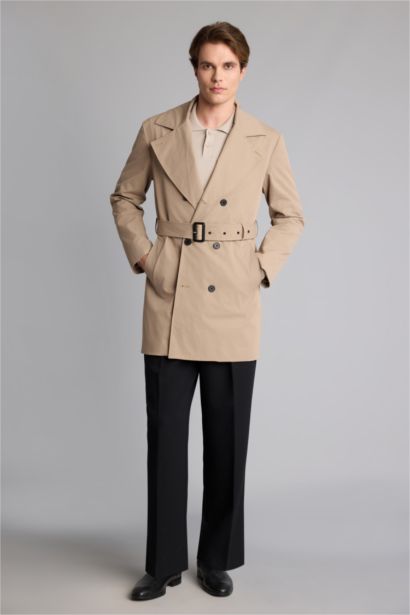 Button up Big Neck Coat