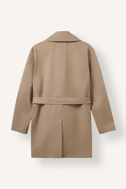 Slim Fit Lined Buttoned Jacket