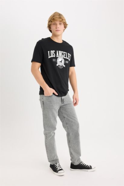 Regular Fit Crew Neck Short Sleeve T-Shirt