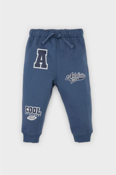 Baby Boy Printed Elastic Waist Sweatpants