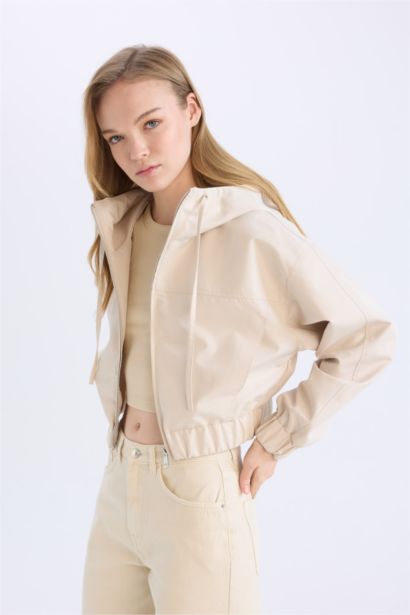 Regular Fit Hooded Waterproof Jacket