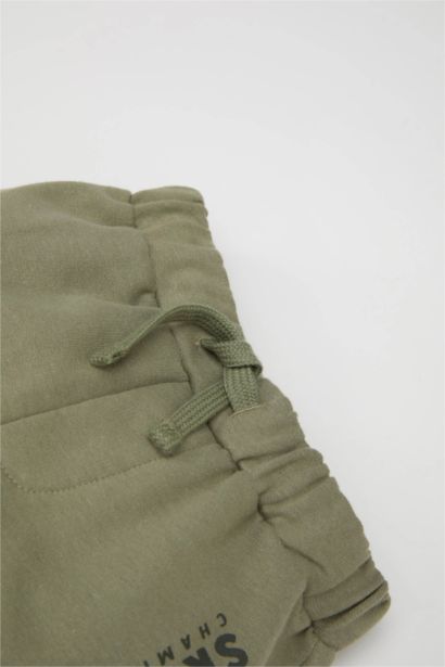 Pantalon à coupe régulière et bande élastique